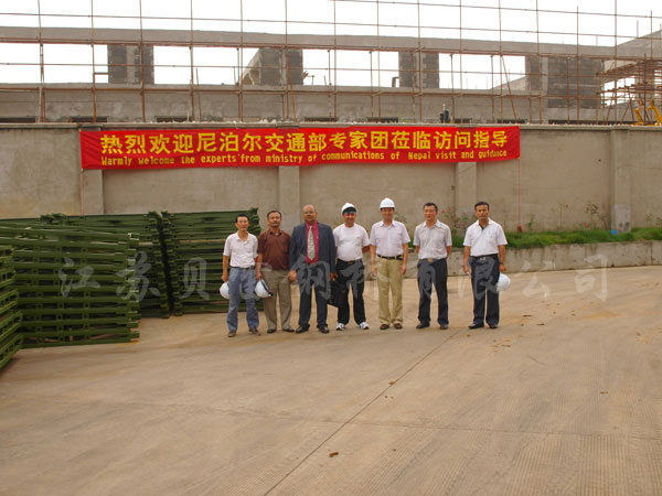 各國領導蒞臨公司考察參觀